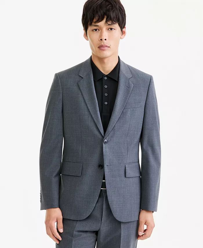 Men's Modern-Fit Wool Blend 2-Piece Suit - thumbnail 3