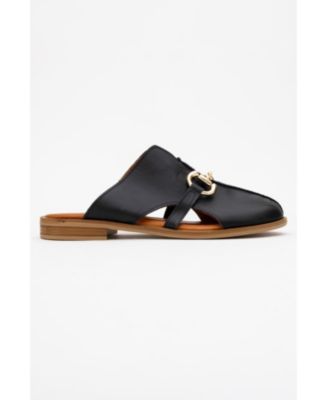 Forever and Always Shoes Women's Favor Leather Clogs