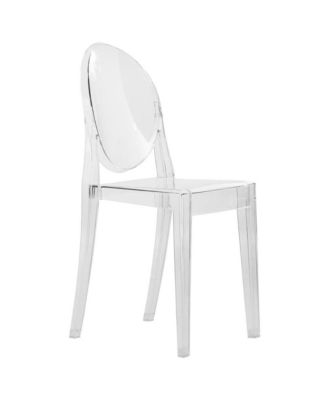 Marion Transparent Acrylic Modern Chair
