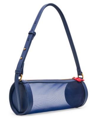 Pinch Moi Small Mesh Barrel Handbag