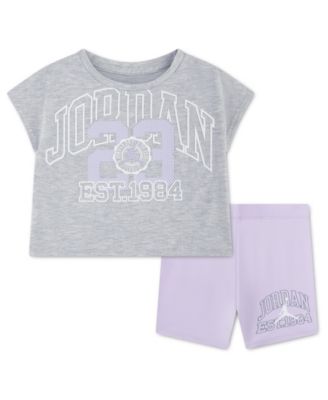 Boys' Toddler 2T-4T Boxy Top and Bike Shorts, 2-Piece Set