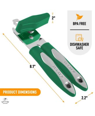 Heavy Duty Can Opener Wide Grip Smooth Edge Cut with Comfortable Grip