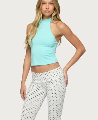 Women's Ikara Backless High Neck Halter Top