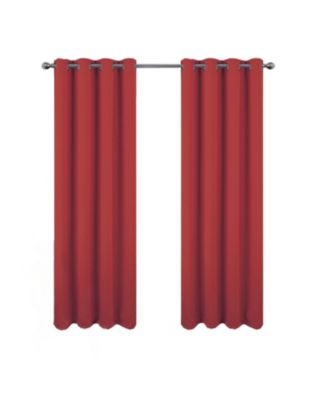 Oakley Embossed Blackout Polyester Window Curtain Grommet Panel 52" x 84"