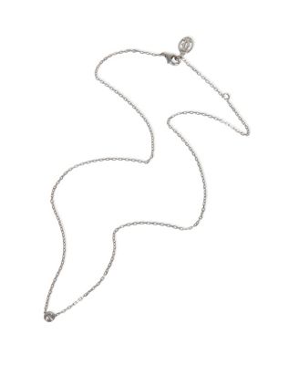 White Gold Diamond Small Model D'amour Pendant