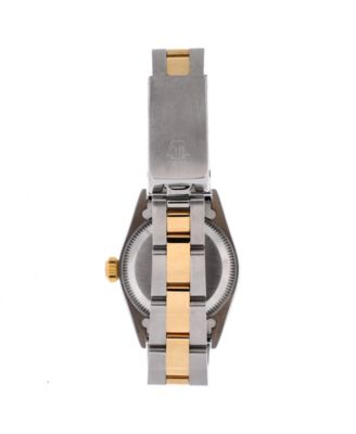 Oyster Perpetual Automatic Watch in Stainless Steel and Gold 24mm