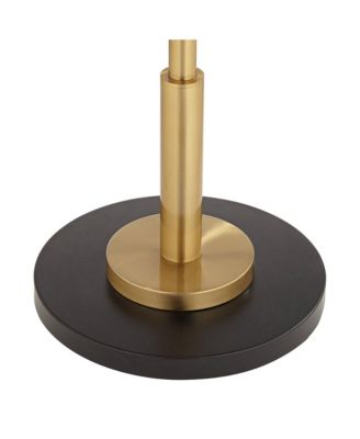 Summit Light Blaster Modern Torchiere Floor Lamp Tall Warm Gold Frosted Glass Shade for Living Room Bedroom Office House Home