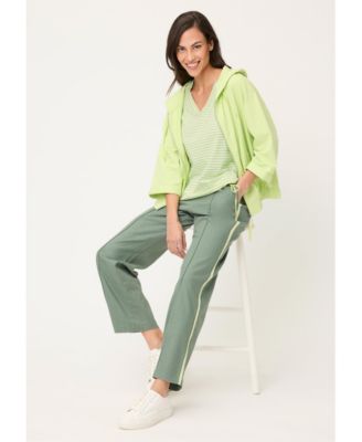 Women's Stripe V-Neck T-Shirt