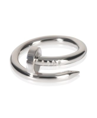 White Gold  Juste Un Clou Ring