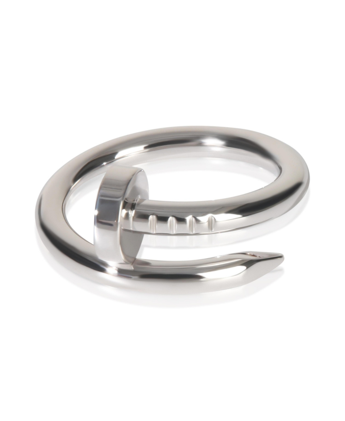 Pre-Owned Cartier White Gold Juste Un Clou Ring