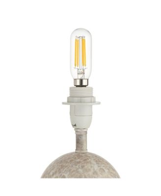 Demi High Marbleized  Metal Accent Table Lamp with Dimmer