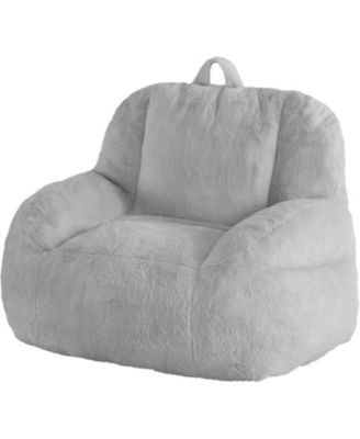 Large Bean Bag Chair with Filling, Soft Floor Sofa for Living Room and Bedroom