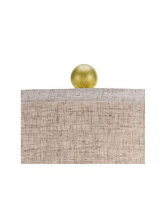 Buckhead 28" Tall Urn Modern Table Lamps Set of 2  Bronze Finish Living Room Bedroom Bedside Nightstand