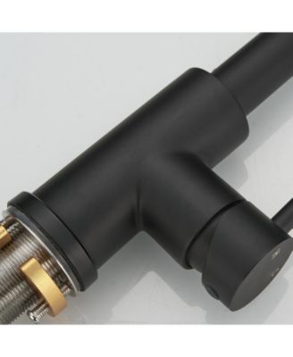 Sink Faucet, Black Kitchen Faucets with Pull out Sprayer, Bathroom Sink Faucets Mini Bar Prep Faucet