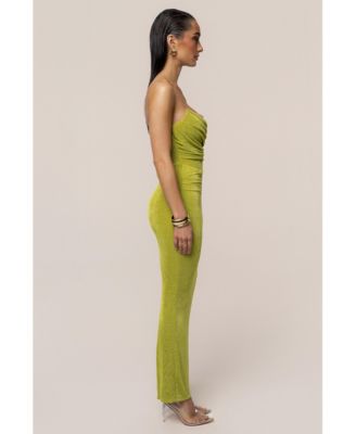 Women's Slinky Krishna One Shoulder Maxi Dress