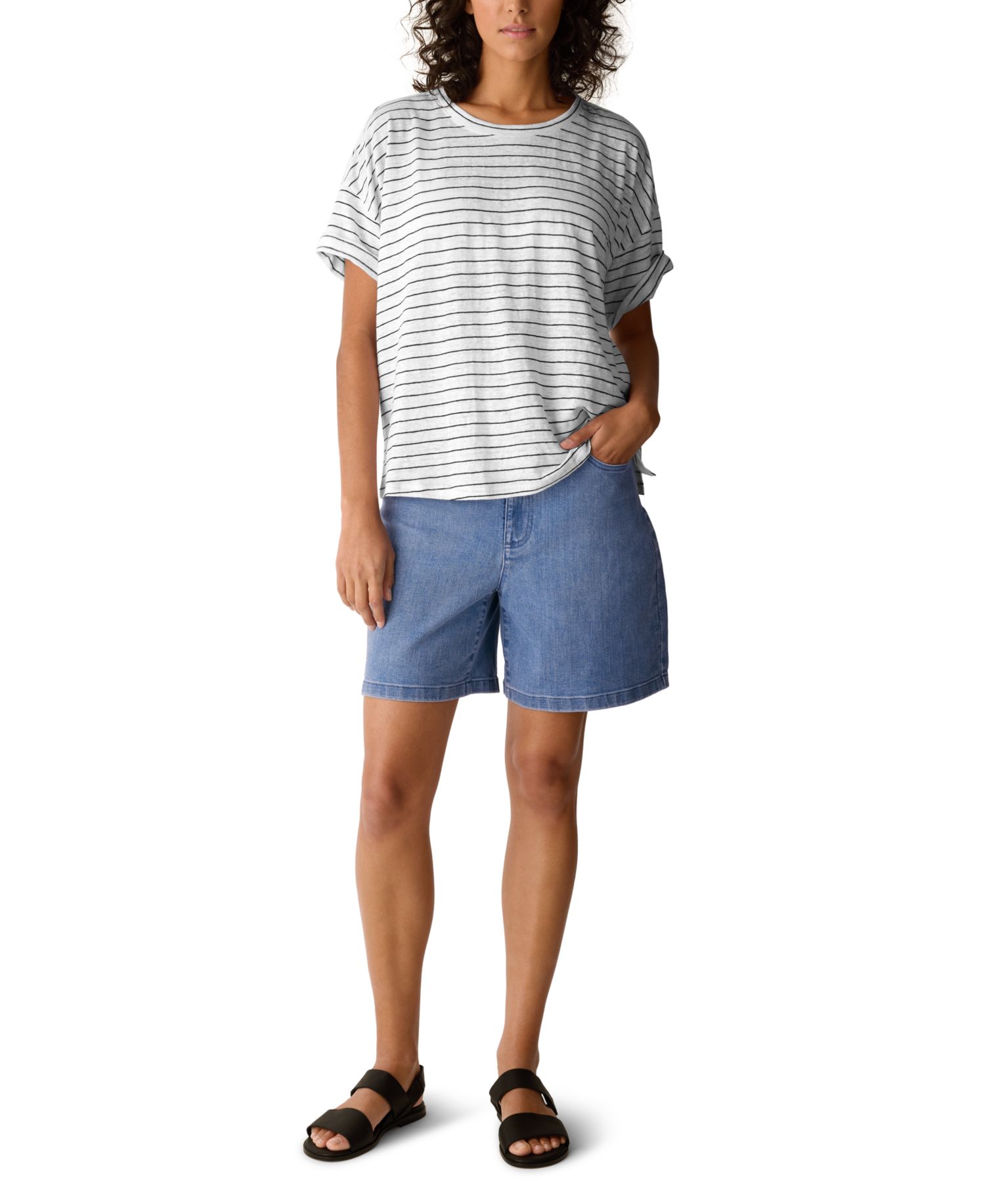 Women's Short-Sleeve Crewneck Top