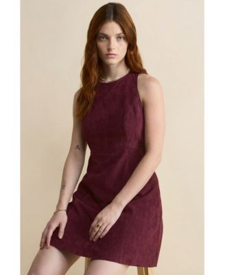 Women's Suede Dress