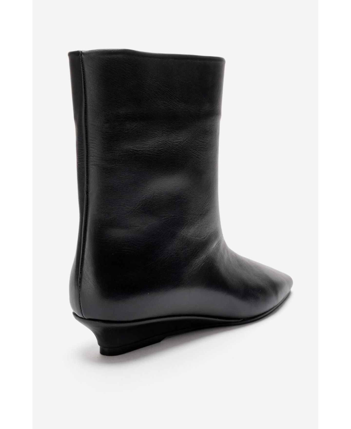 Женские ботинки Forever & Always Shoes Nacho Leather Ankle Boot, цвет: Чёрный — фото 3