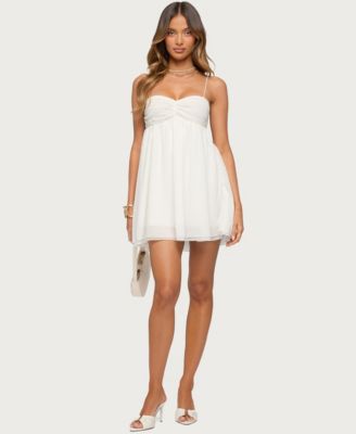 Women's Ariellah Chiffon Babydoll Mini Dress