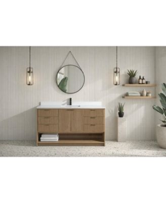 Diego 60" Bathroom Vanity Oak