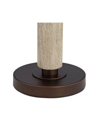 Hugo 28 1/2" Tall Rustic End Table Lamps Set of 2 USB Port Pull Chain