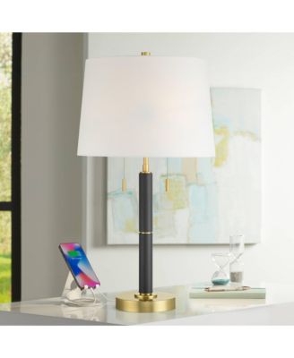 Rawdon 27" High Brass Light Pull-Chain Table Lamp Set of 2