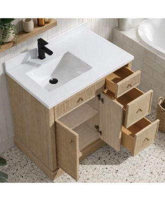 Redondo 36" Bathroom Vanity Ash Oak