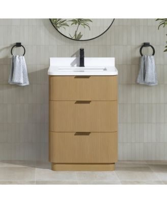 Calamigo 24" Bathroom Vanity Oak