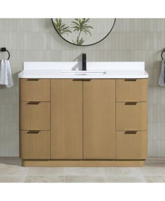 Calamigo 48" Bathroom Vanity Oak