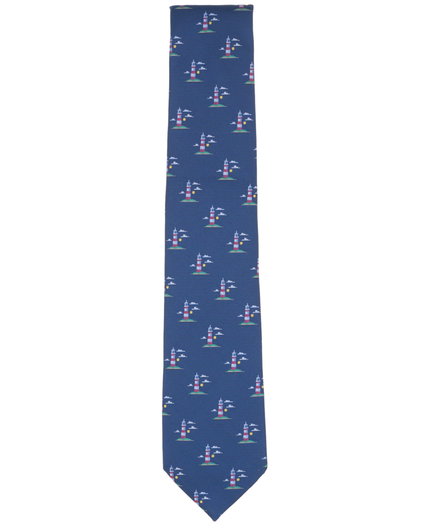 Men's Seaside Neat Pattern Tie