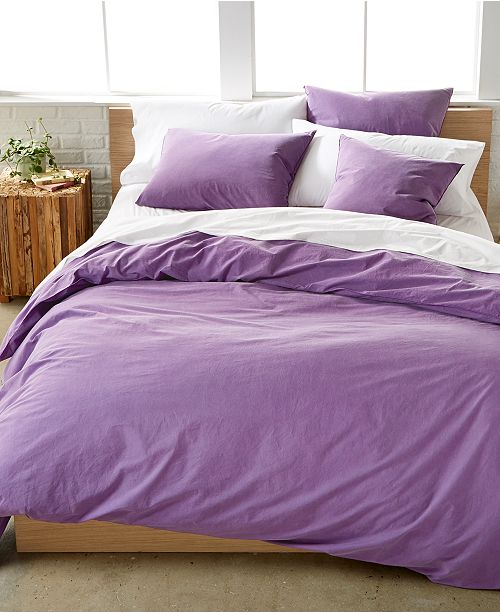 Calvin Klein Last Act Washed Essentials Color Wash Duvet Cover