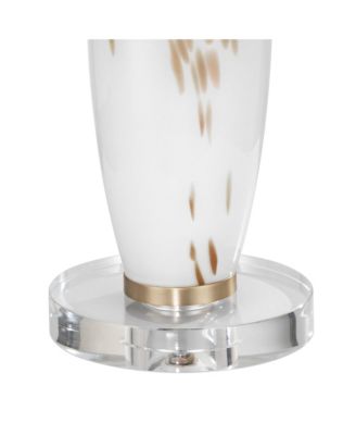 Melina 27 1/2" High  Glass Table Lamp Set with Dimmer