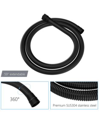 Shower System with Adjustable Slide Bar,12 Inch Wall Mounted Square Shower System with Rough-in Valve