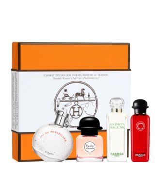 4-Pc. Twilly d'Herm&egrave;s, Eau des Merveilles, Un Jardin sur le Nil, Eau de Rhubarbe &Eacute;carlate Fragrance Miniatures Gift Set, Created for Macy's