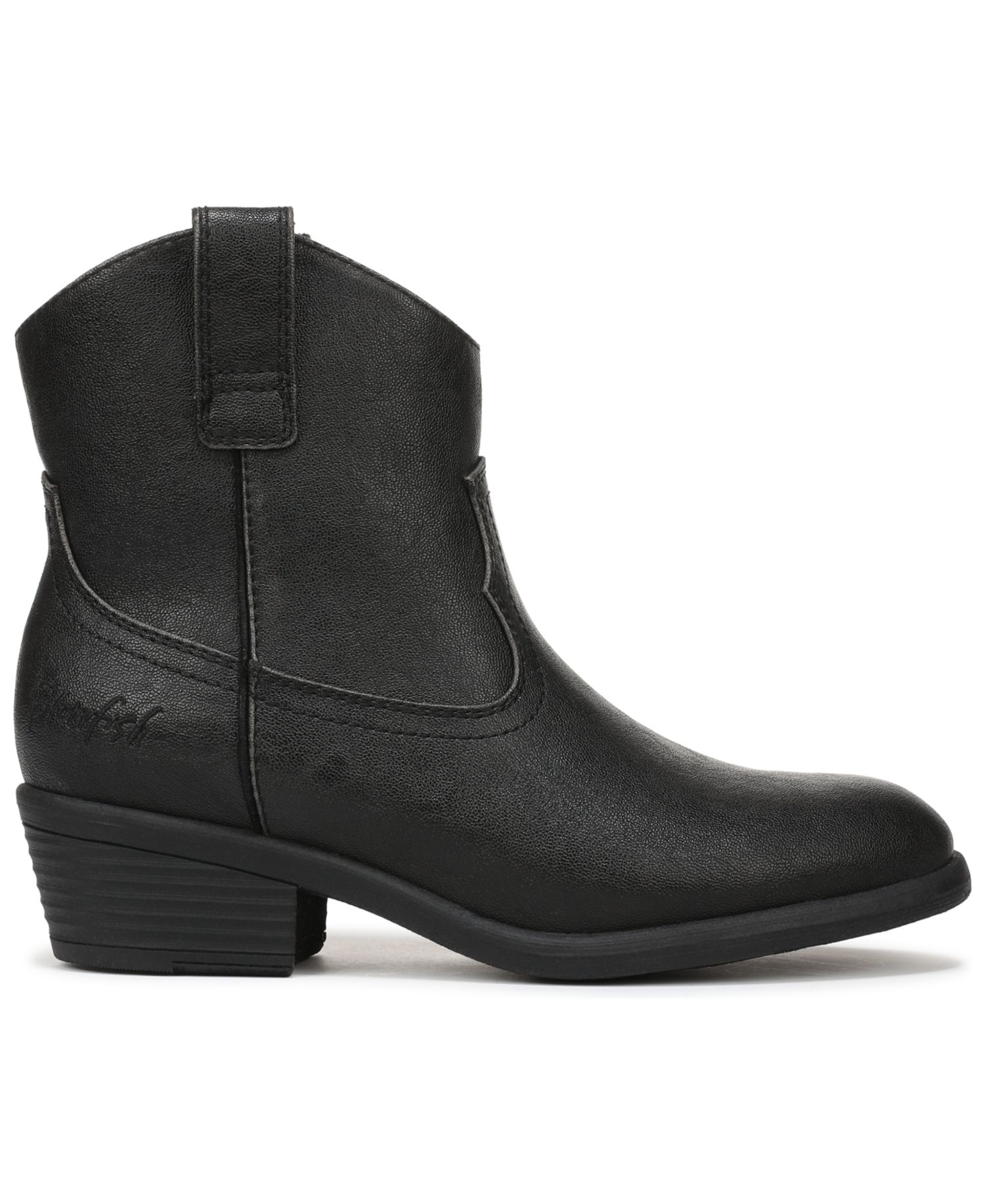Women's Southwest Western Short Almond Toe Boots