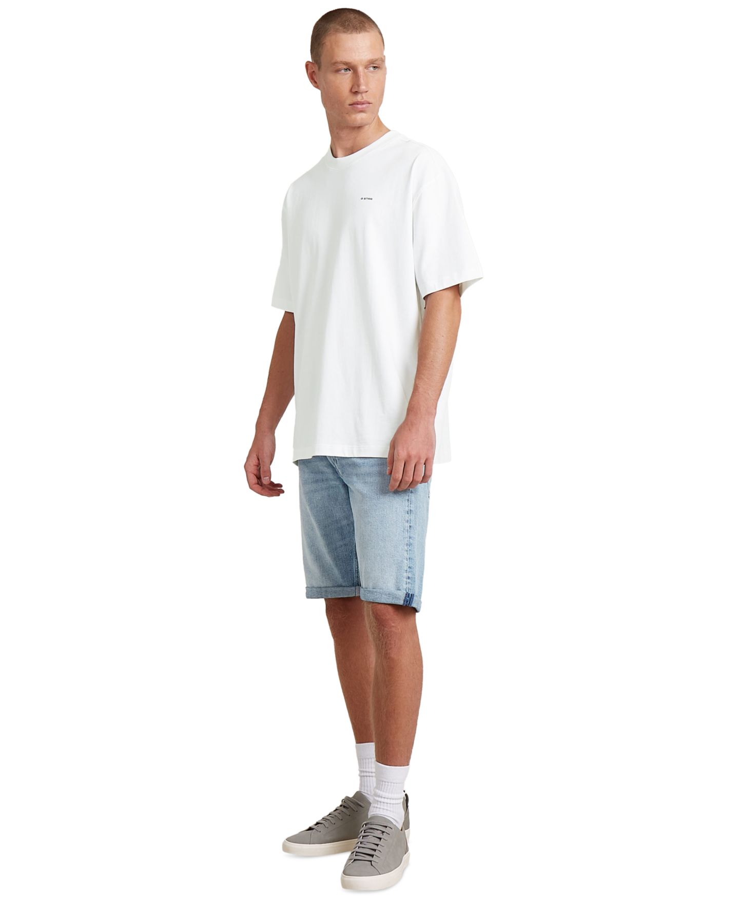 Мужские шорты G-Star Raw Mosa Denim Short, цвет: Винтажный синий — фото 6