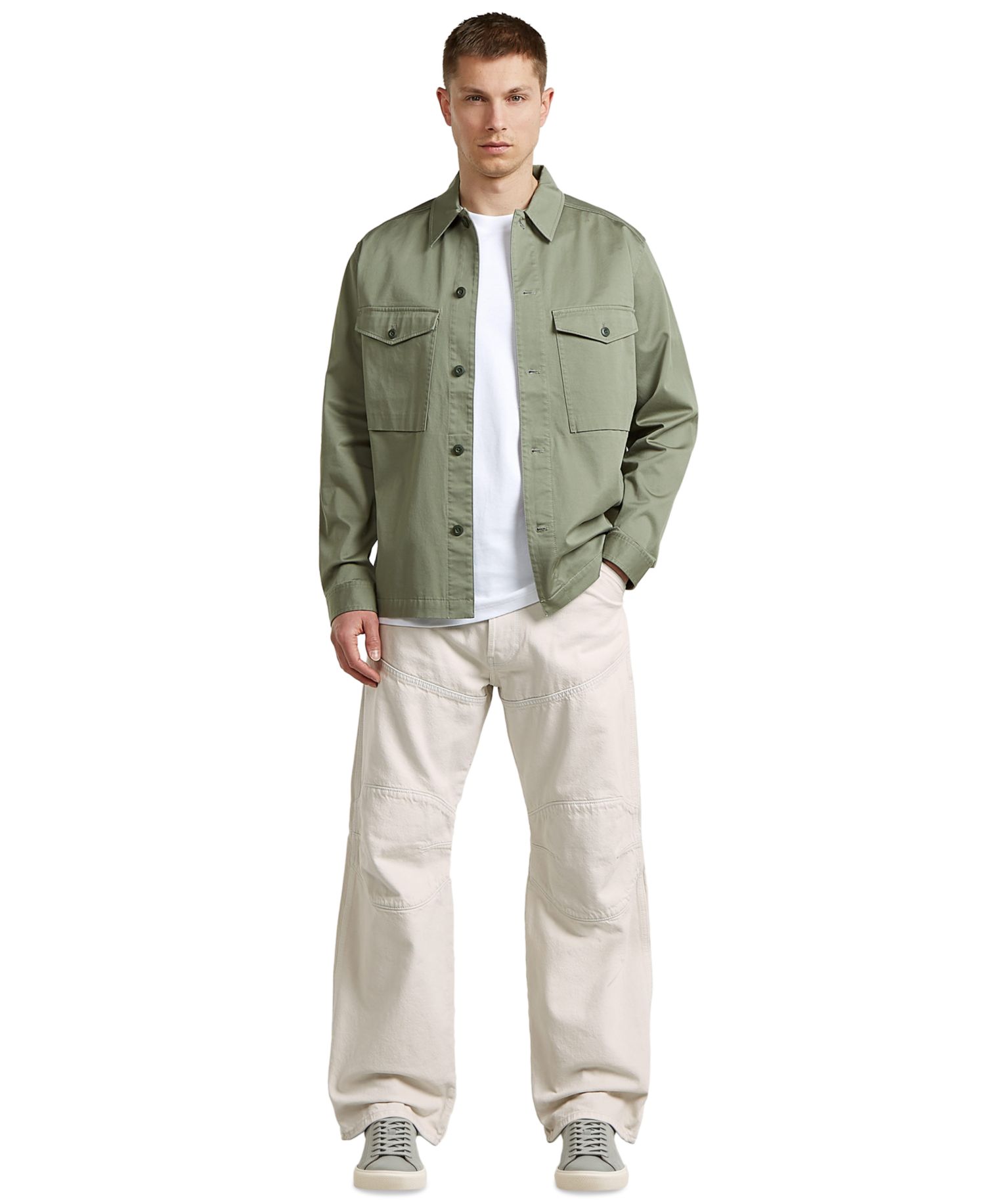 Men's Core Lightweight Regular-Fit Overshirt