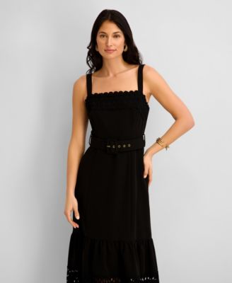 Women's Black Midi Dresses | Macy's
