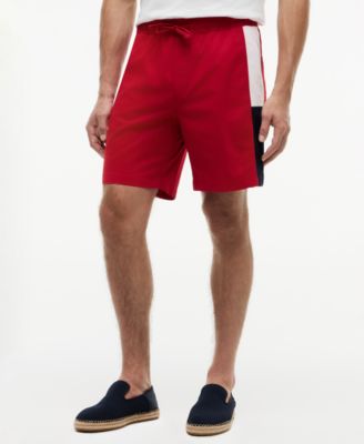Men's Dover 8" Regular-Fit Poplin Logo Shorts
