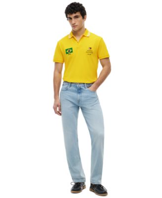 Men's Standard Country Brazil Regular-Fit Polo