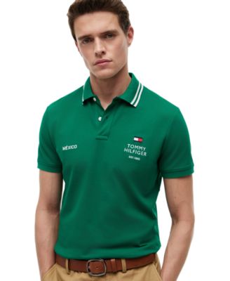 Men's Standard Country Mexico Regular-Fit Polo