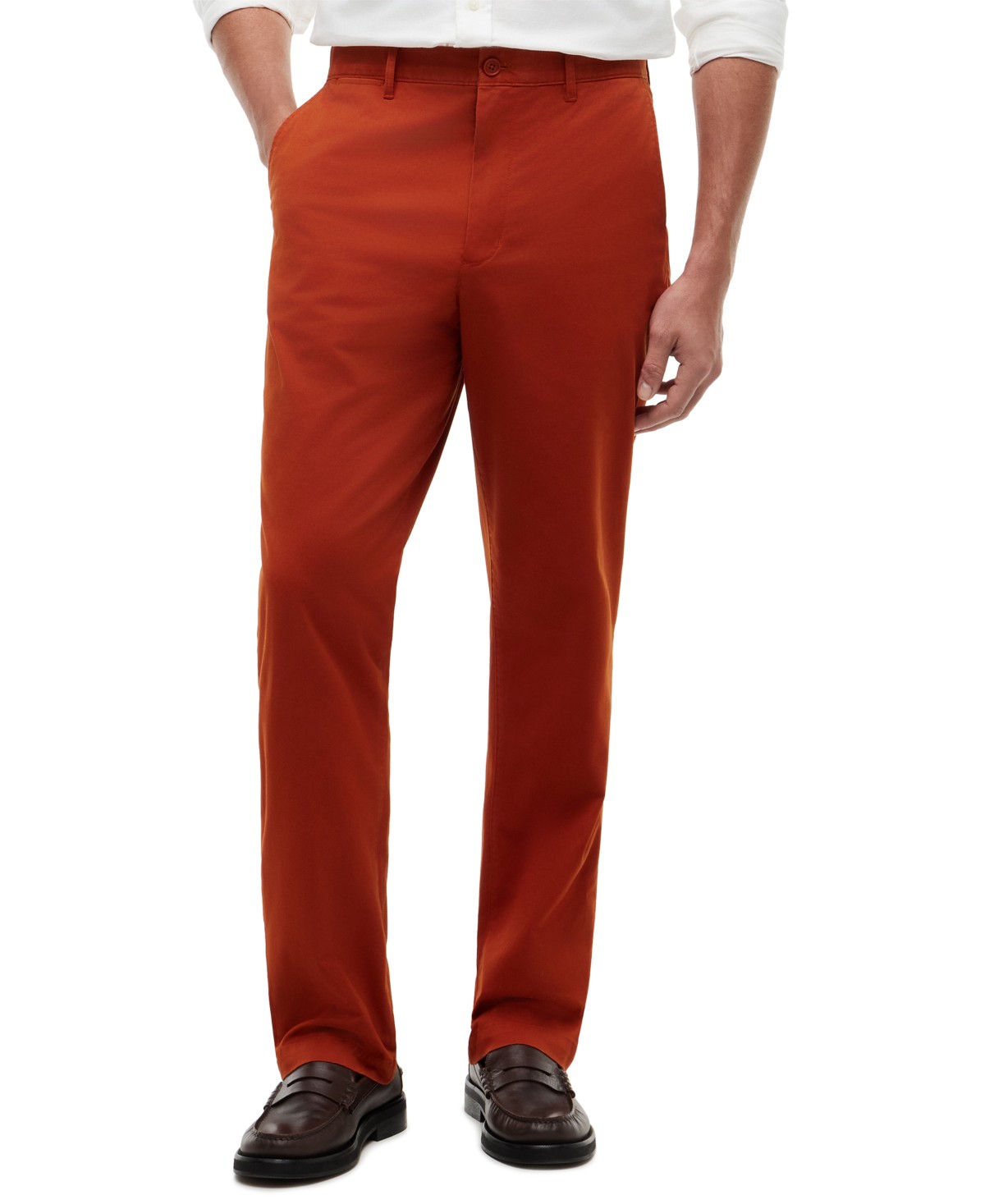 Мужские брюки Tommy Hilfiger Men's Cotton Dover Straight-Fit Stretch Chino Pants — фото 1