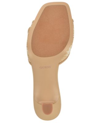 Women's Dista Buckle Kitten Heel Dress Sandals