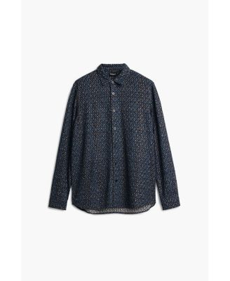 Men's Ethnic embroidered shirt