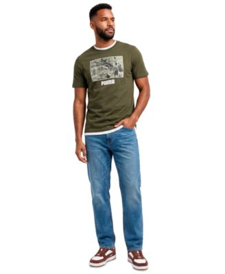 Men's Soccer Photo Real Short-Sleeve T-Shirt