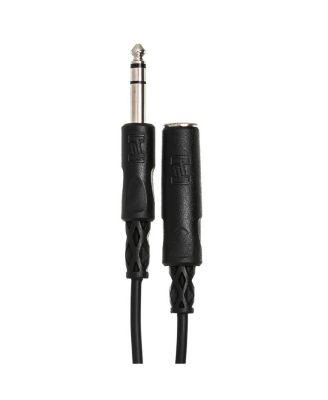 2x Stereo 1/4" Female Phone to 1/4" Male Phone TRS Headphone Extension Cable, 25'