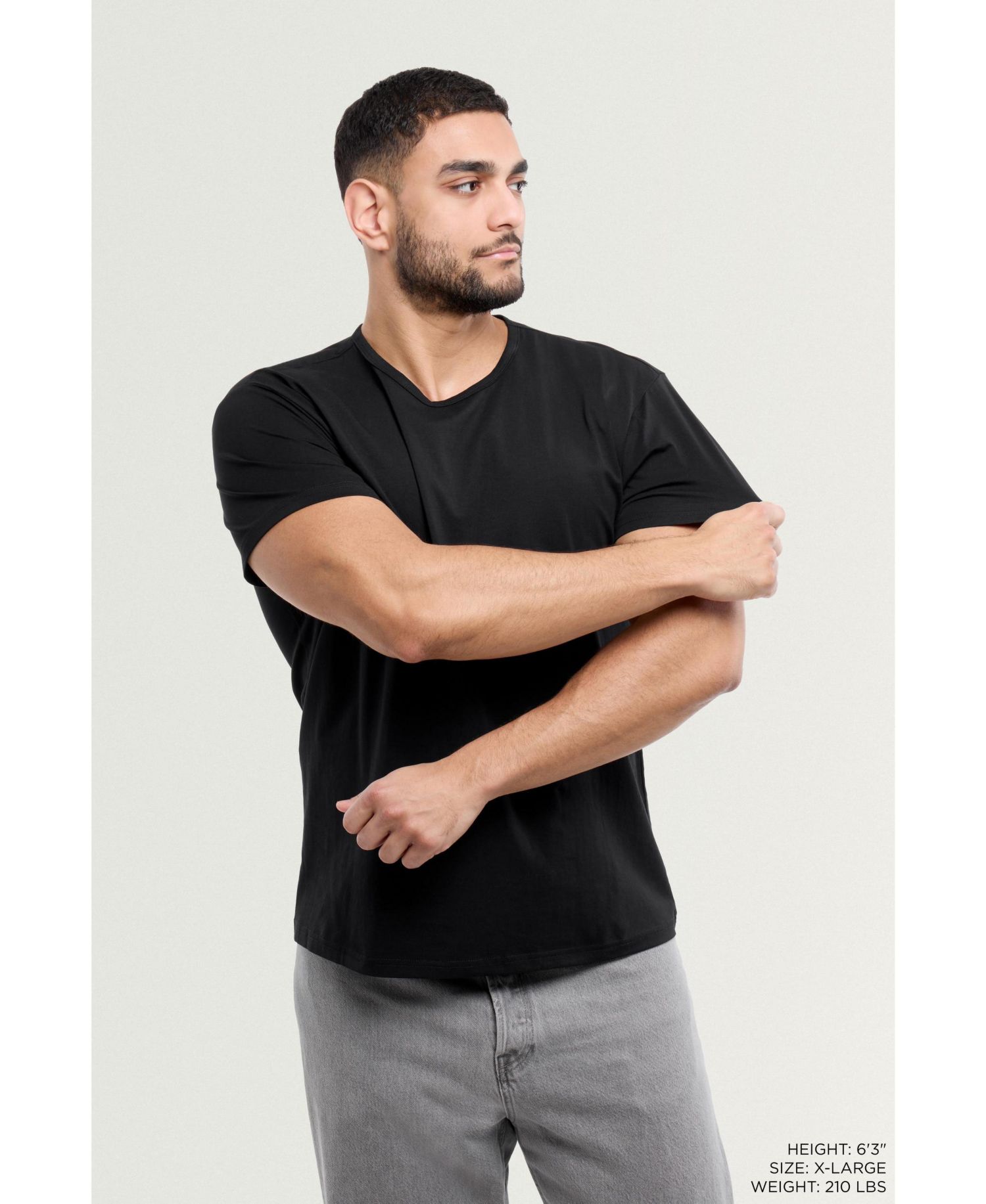Men's Basic Crewneck Short Sleeve T-Shirt
