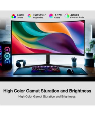 AGEX Series AG34P 34" UWQHD 3440x1440 21:9 Ultra-Wide 240Hz 1ms Curved Gaming Monitor