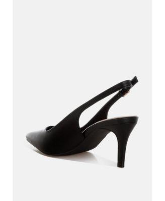 Women's Jaoba Pointed Toe Pin Buckle Slingbacks