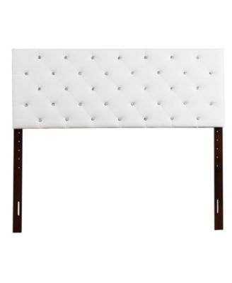 Versatile Adjustable Headboard with Braided Tufting and Metal Frame